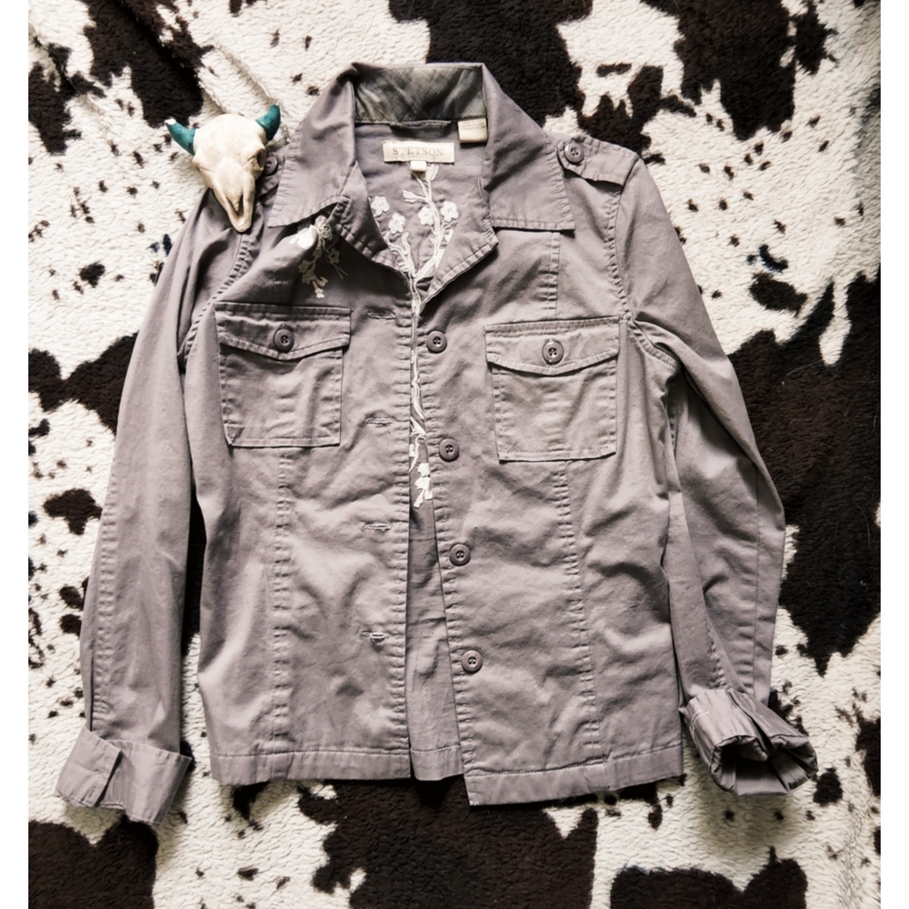 Stetson Gray Utility Jacket